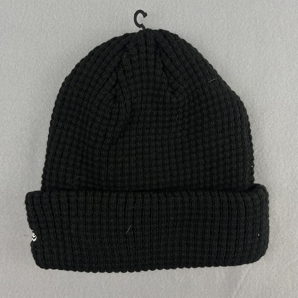 Boston Bruins New Era Beanie Adult Black NHL Hockey Waffle Knit Winter Snow NEW - Picture 2 of 7